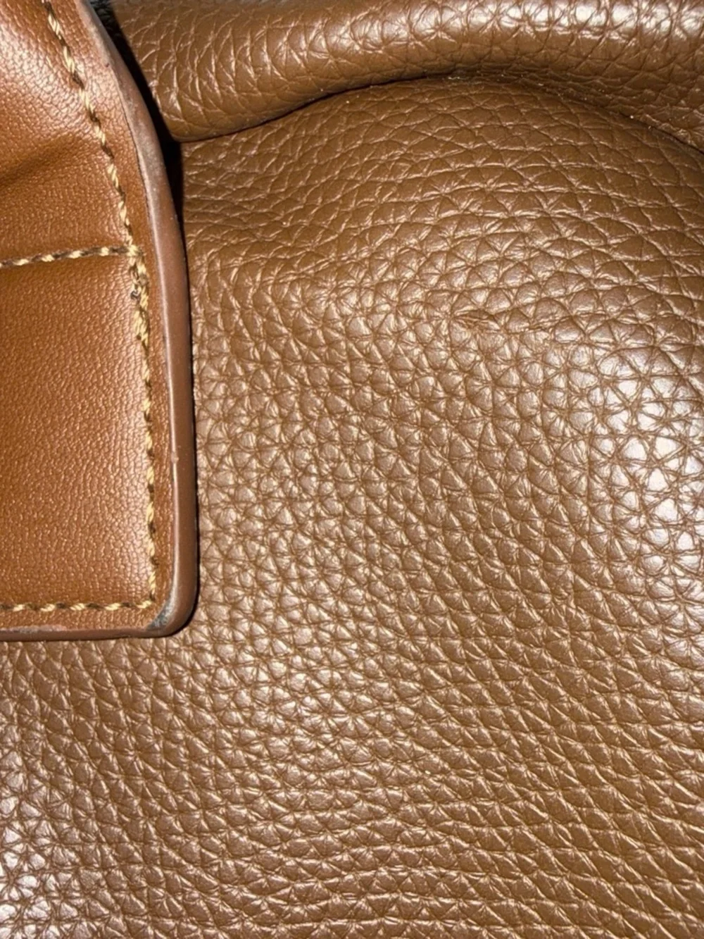 Brown Pure Backpack bugatti leather back pack. Great shape, laptop pocketback